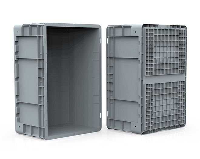 hk-4628 euro container plastic cu capac din material reciclabil