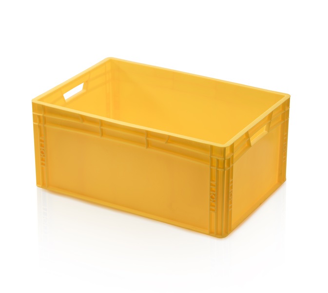 QT 6427 GALBEN euro container plastic colorat